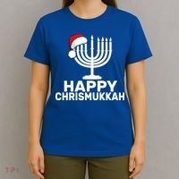 Happy Chrismukkah Hanukkah T-Shirt thumb 4