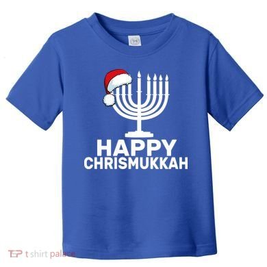 Happy Chrismukkah Hanukkah Toddler T-Shirt