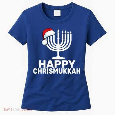 Happy Chrismukkah Hanukkah Women's T-Shirt