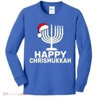 Happy Chrismukkah Hanukkah Kids Long Sleeve Shirt thumb 0