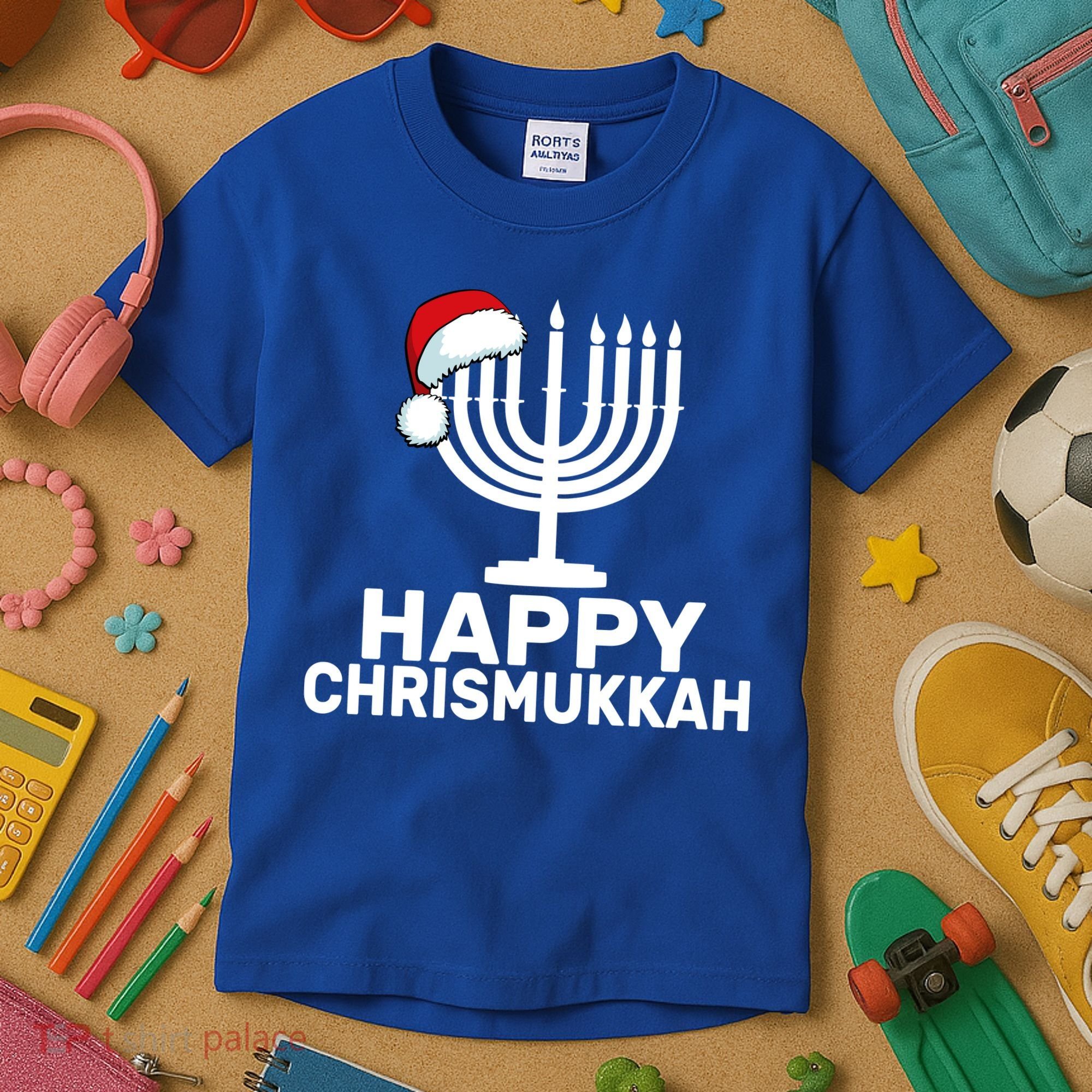Happy Chrismukkah Hanukkah Kids T-Shirt