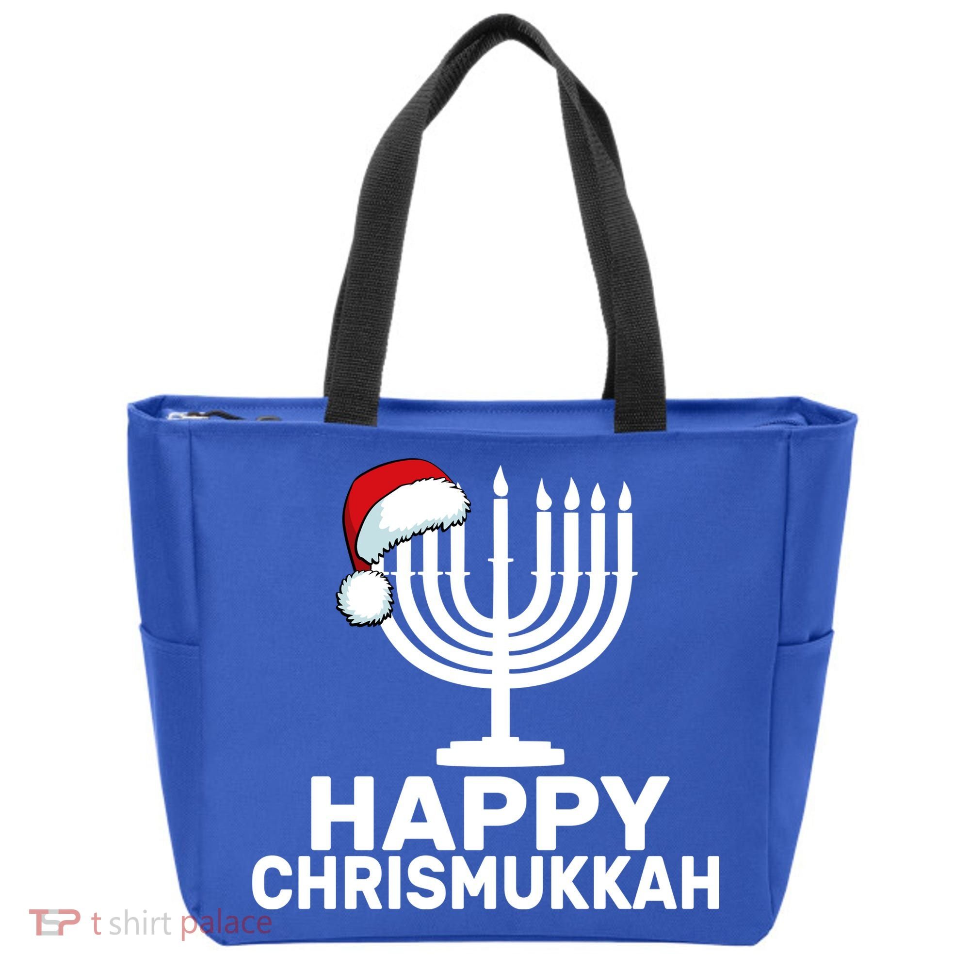 Happy Chrismukkah Hanukkah Tote Bag