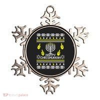 Happy Chrismukkah Hanukkah Ugly Christmas Ornament thumb 0