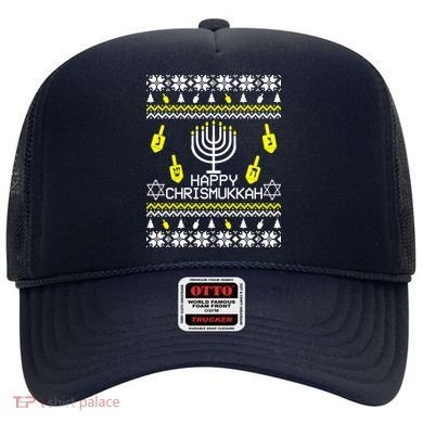 Happy Chrismukkah Hanukkah Ugly Christmas Hat