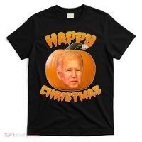 Happy Christmas Joe Biden Halloween Pro Trump  T-Shirt thumb 0
