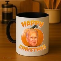 Happy Christmas Joe Biden Halloween Pro Trump  Coffee Mug thumb 4