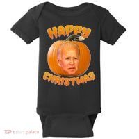 Happy Christmas Joe Biden Halloween Pro Trump  Baby Bodysuit thumb 0