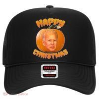 Happy Christmas Joe Biden Halloween Pro Trump  Hat thumb 0