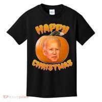 Happy Christmas Joe Biden Halloween Pro Trump  Kids T-Shirt thumb 0
