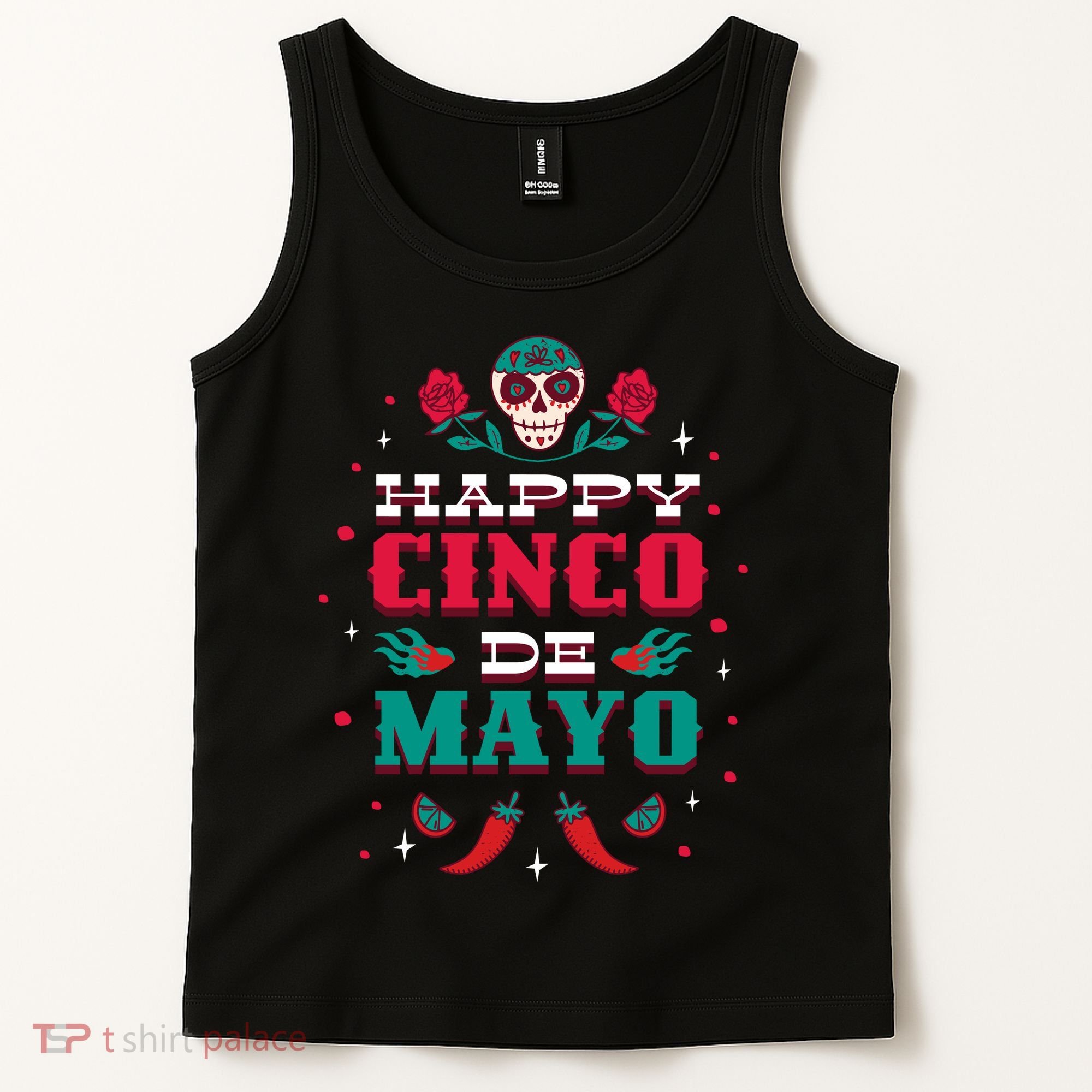 Happy Cinco De Mayo Tank Top