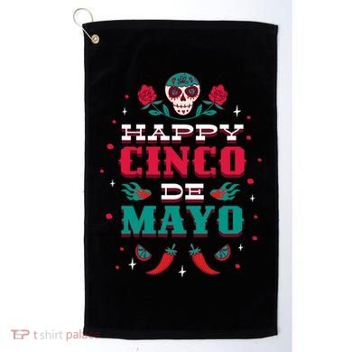 Happy Cinco De Mayo Golf Towel
