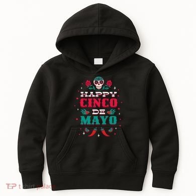 Happy Cinco De Mayo Kids Hoodie