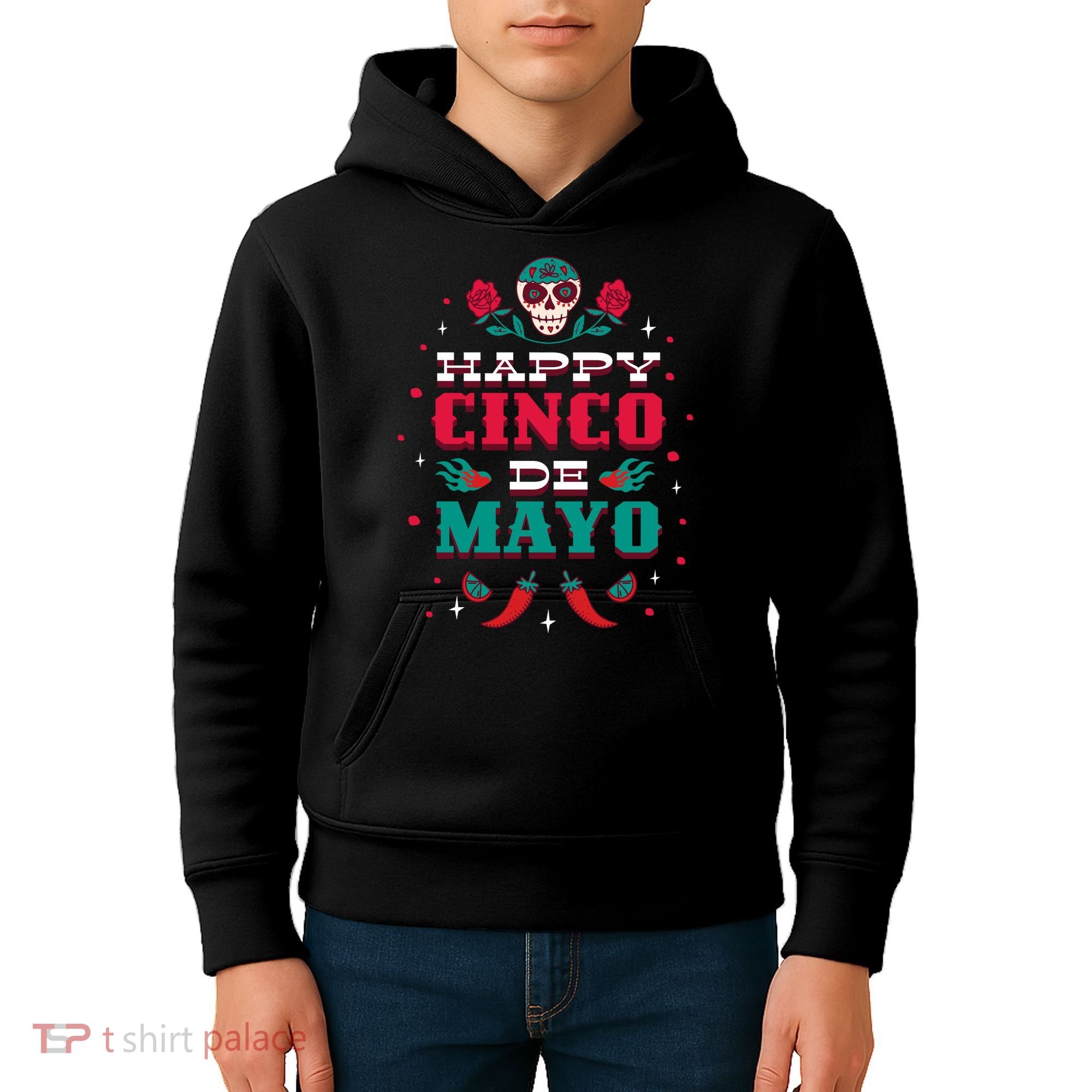Happy Cinco De Mayo Kids Hoodie