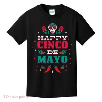 Happy Cinco De Mayo Kids T-Shirt