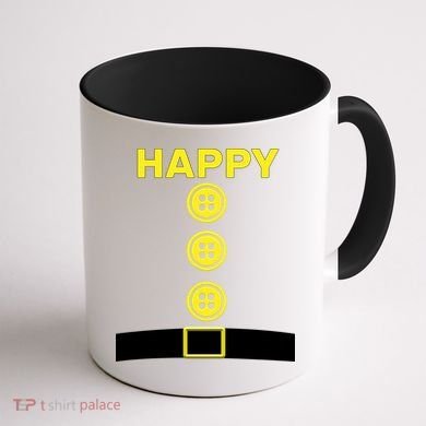 Happy Dwarf Coffee Mug back