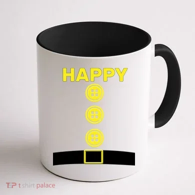 Happy Dwarf Coffee Mug back