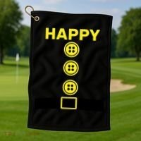 Happy Dwarf Golf Towel thumb 1