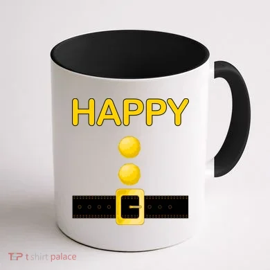 Happy Dwarf Costume Coffee Mug back
