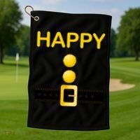 Happy Dwarf Costume Golf Towel thumb 1