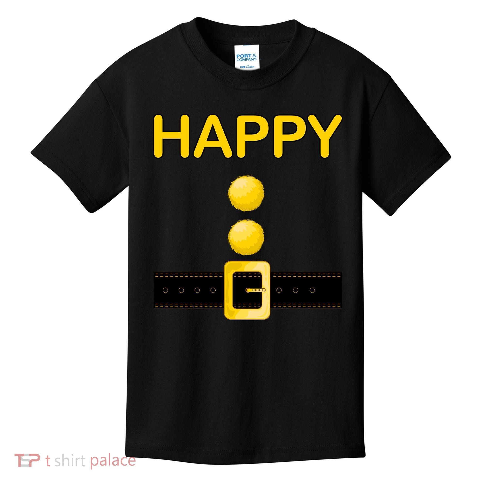 Happy Dwarf Costume Kids T-Shirt