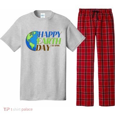 Happy Earth Day 22 April Pajama Set