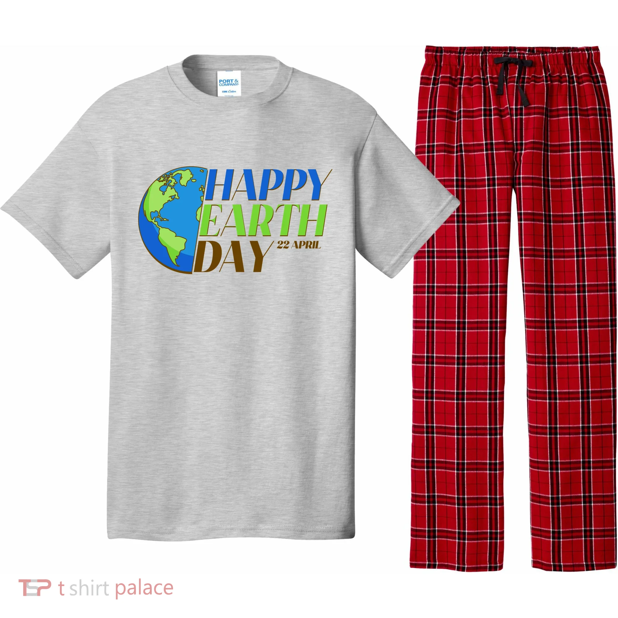 Happy Earth Day 22 April Pajama Set