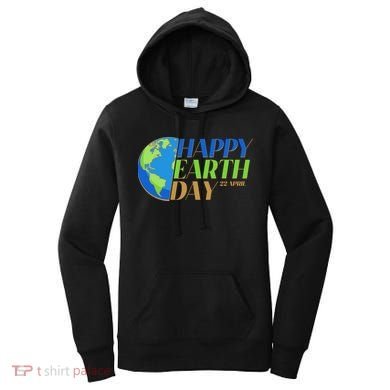 Happy Earth Day 22 April Women's Hoodie