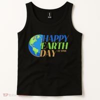Happy Earth Day 22 April Tank Top thumb 2