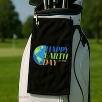 Happy Earth Day 22 April Golf Towel thumb 2