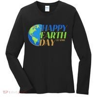 Happy Earth Day 22 April Women's Long Sleeve Shirt thumb 0