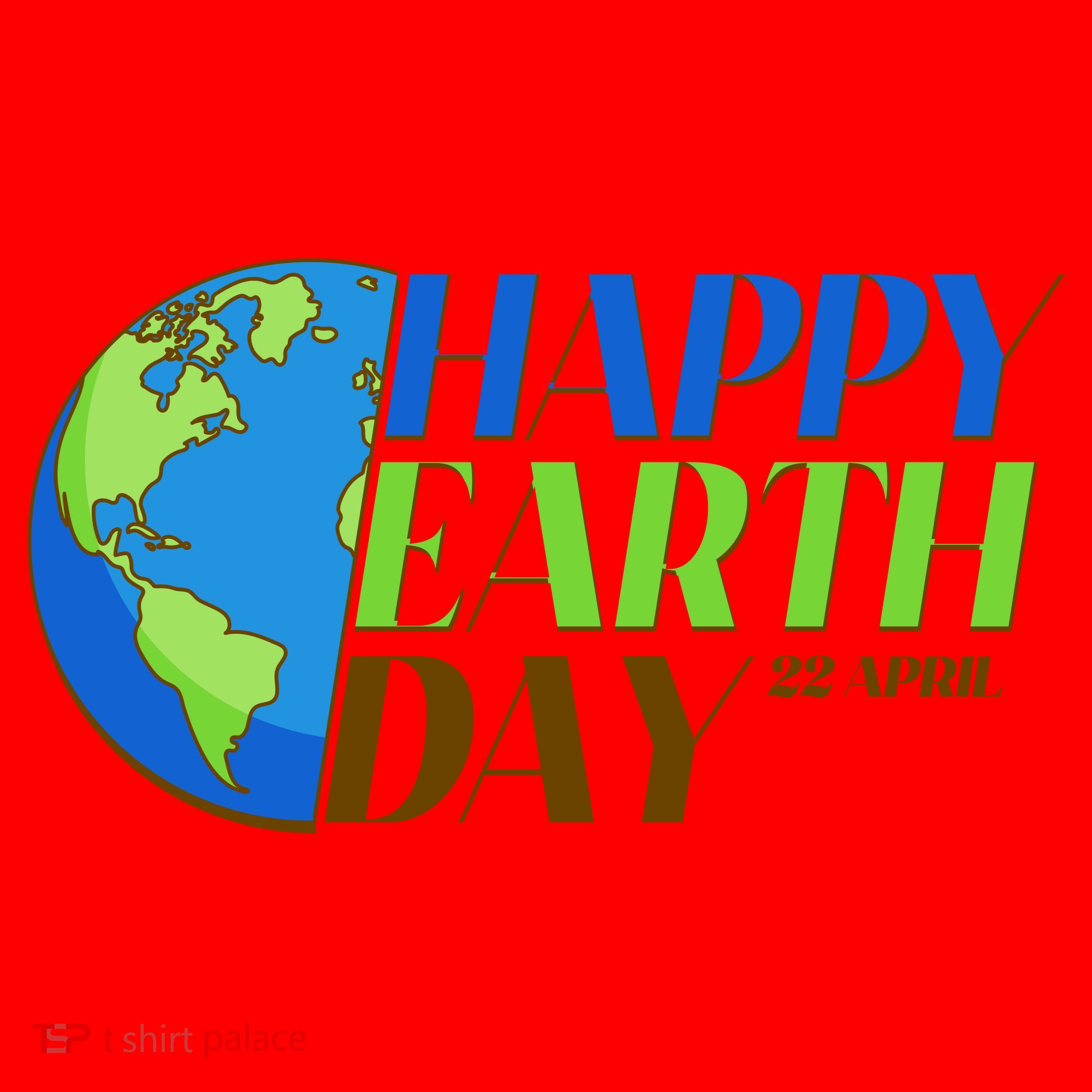 Happy Earth Day 22 April Santa Hat