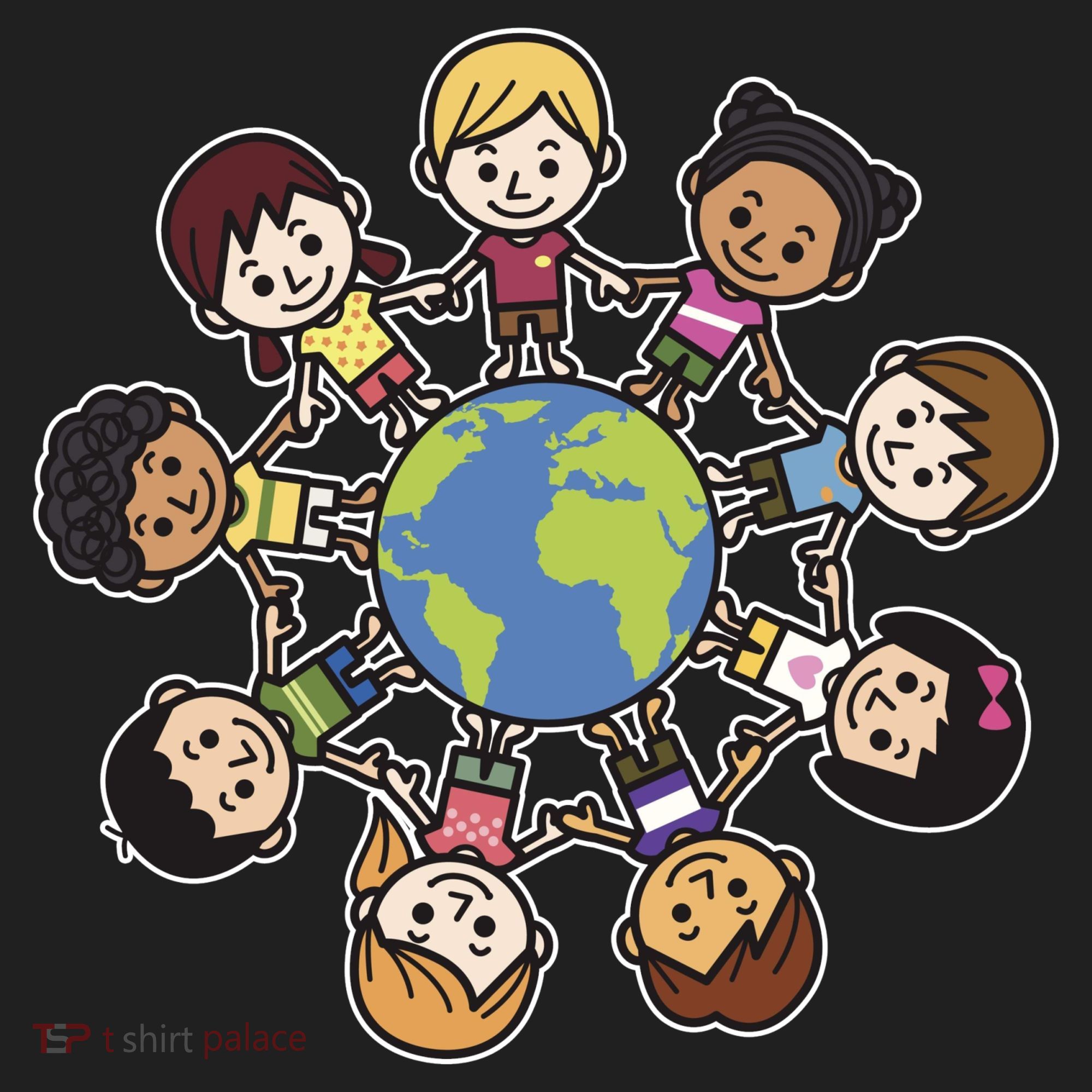Happy Earth Day Children Around The World Beanie