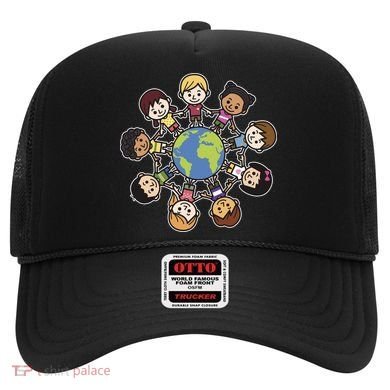 Happy Earth Day Children Around The World Hat