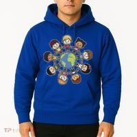 Happy Earth Day Children Around The World Hoodie thumb 2