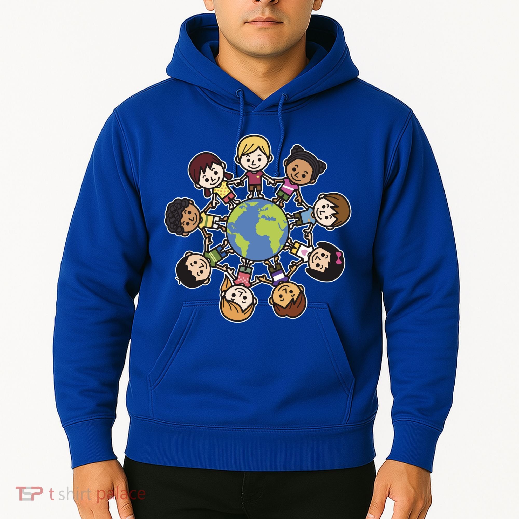 Happy Earth Day Children Around The World Hoodie