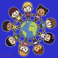 Happy Earth Day Children Around The World Sweatshirt thumb 3