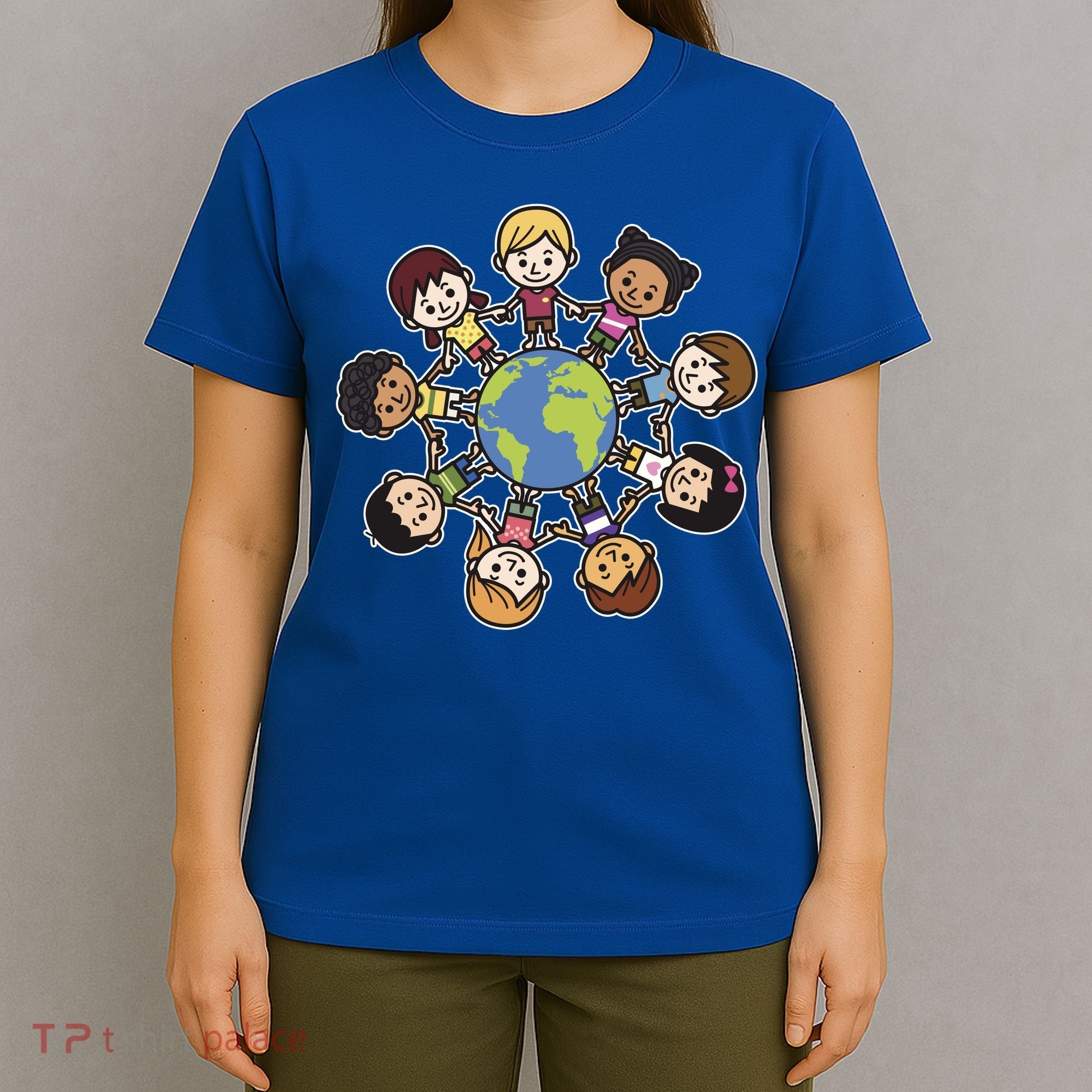 Happy Earth Day Children Around The World T-Shirt