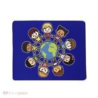 Happy Earth Day Children Around The World Mousepad thumb 0