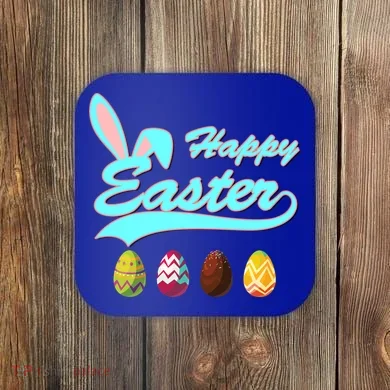 Happy Easter Coaster