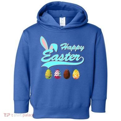 Happy Easter Toddler Hoodie