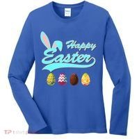 Happy Easter Women's Long Sleeve Shirt thumb 0