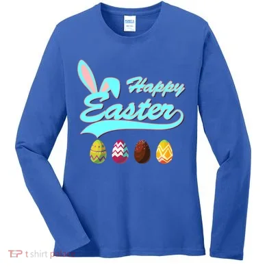 Happy Easter Women's Long Sleeve Shirt