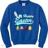 Happy Easter Kids Sweatshirt thumb 0