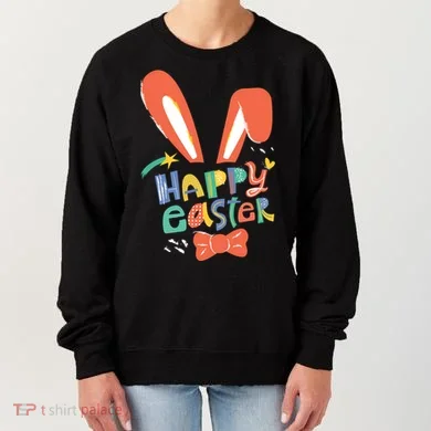 Happy Easter Bow Women's Sweatshirt