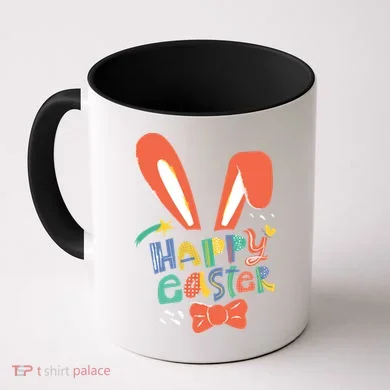 Happy Easter Bow Coffee Mug