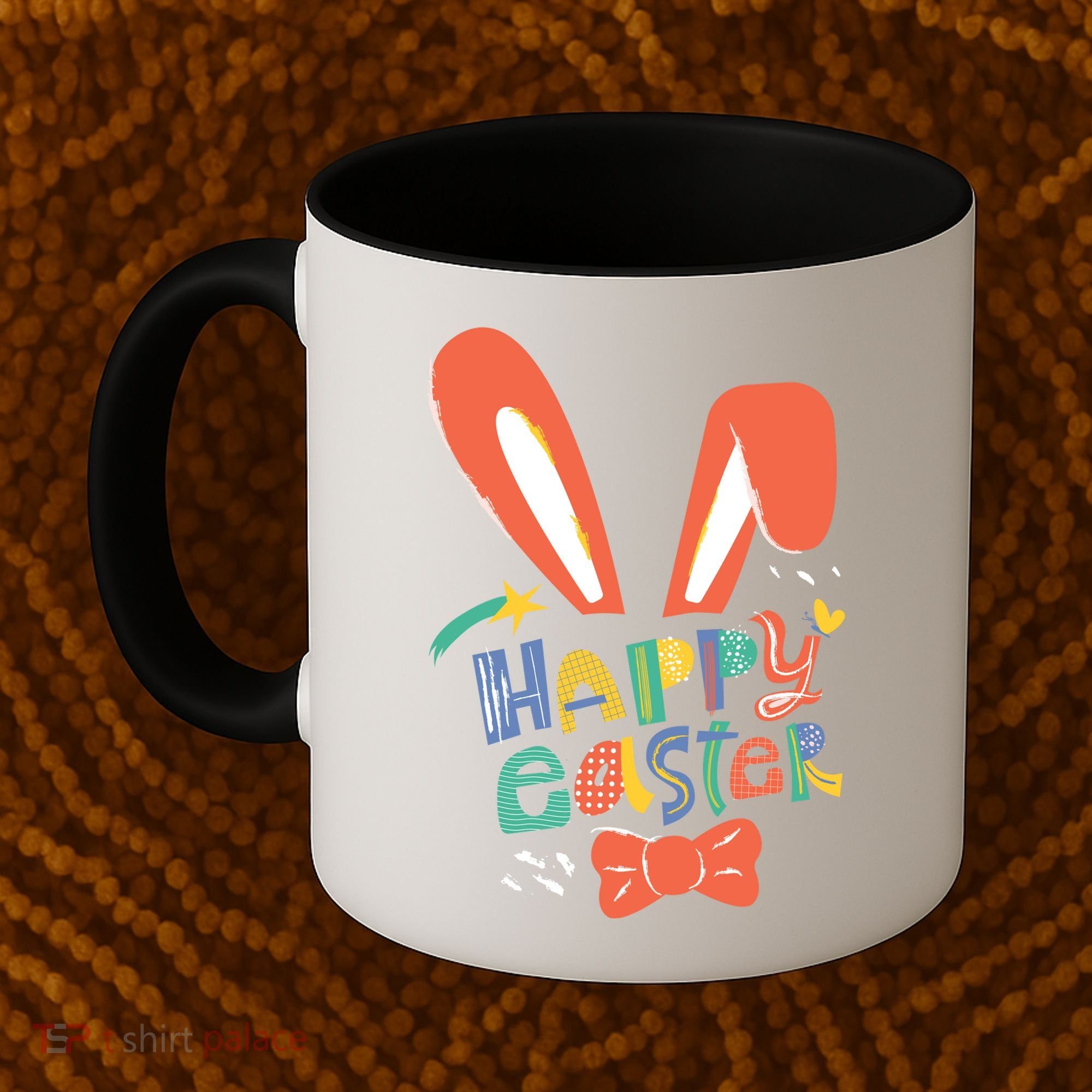 Happy Easter Bow  Coffee Mug