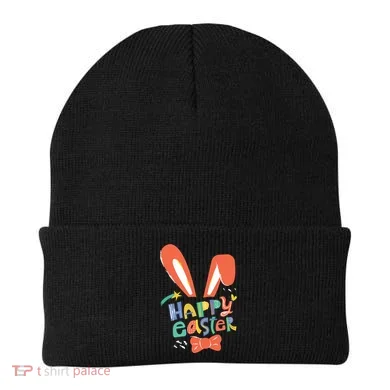 Happy Easter Bow Beanie