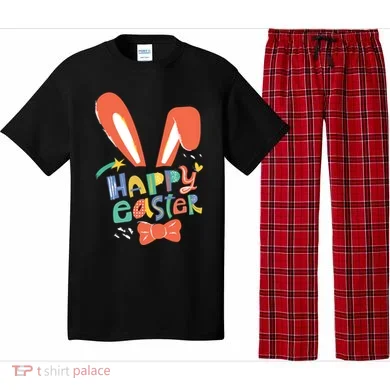 Happy Easter Bow  Pajama Set