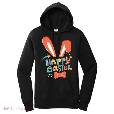 Happy Easter Bow Women's Hoodie