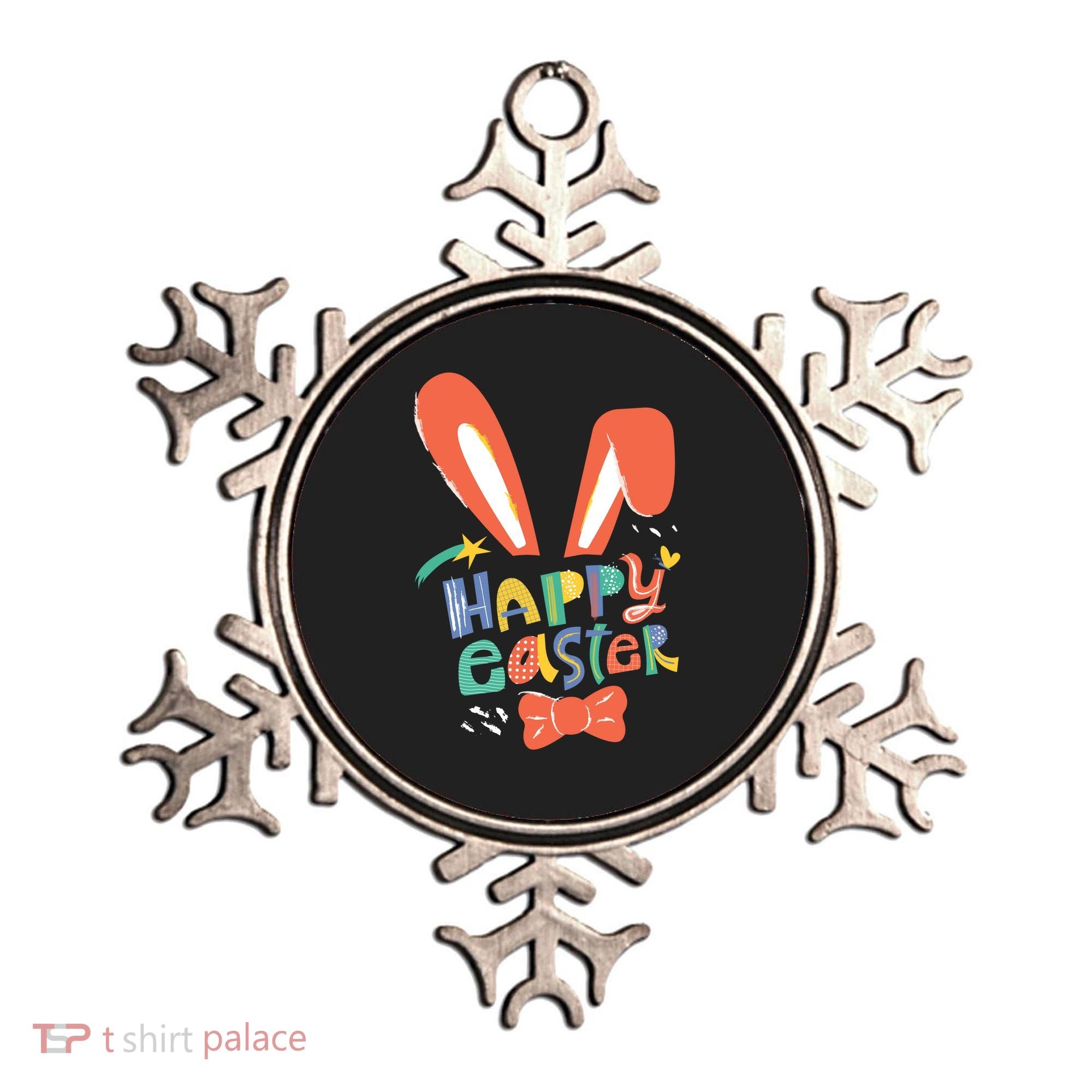 Happy Easter Bow  Ornament